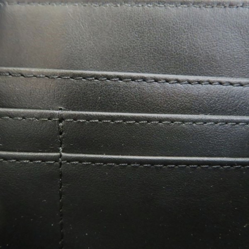 TORY BURCH Black Patent Leather Round Zipper Wallet Long Unisex - Picture 6 of 9